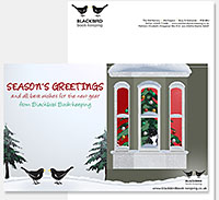 Blackbird Accountancy logo, stationery and website design