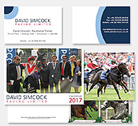 David Simcock stationery design