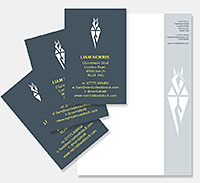 Norris Bloodstock stationery design